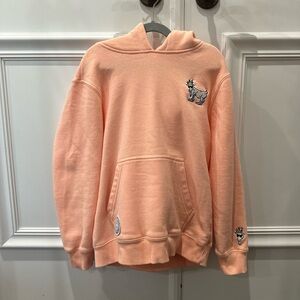 GOAT USA “WG” Hooded Sweatshirt      Youth: XL Color: Peach Cream(Limited)